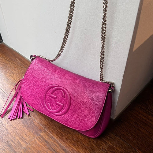 Gucci Soho Leather Chain Shoulder Bag AF979