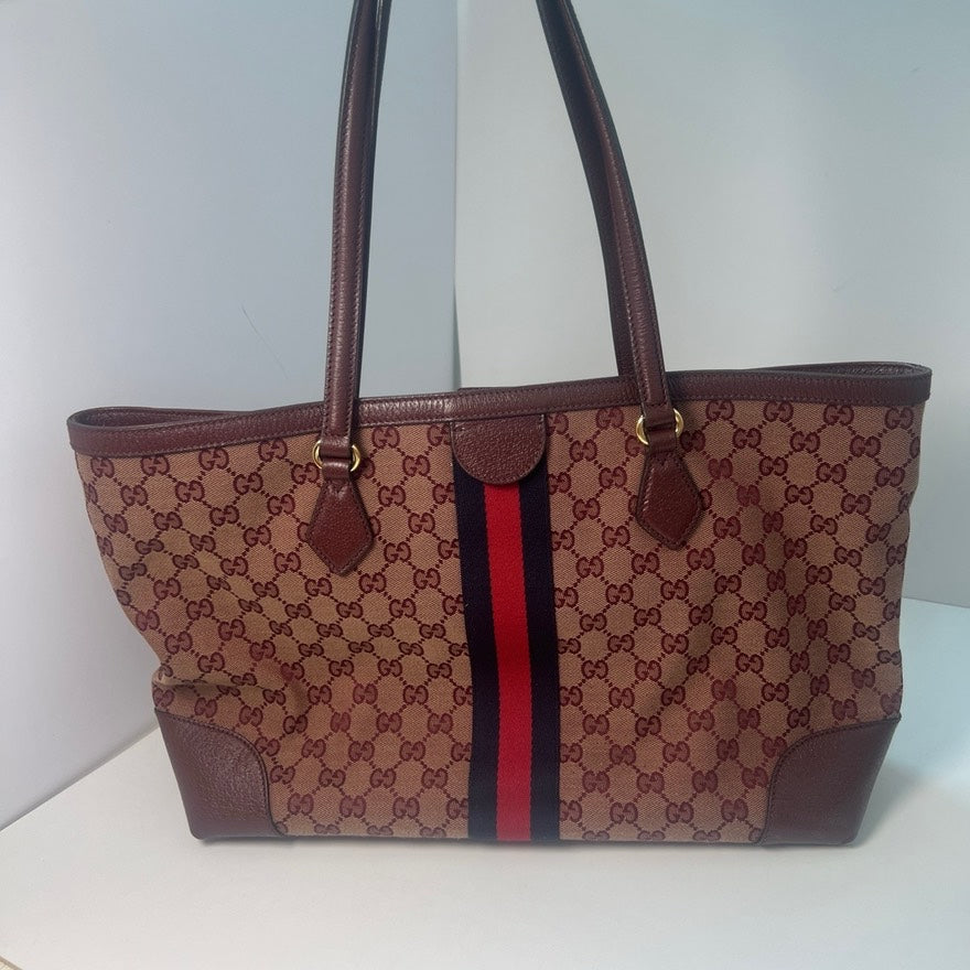 Gucci monogram tote