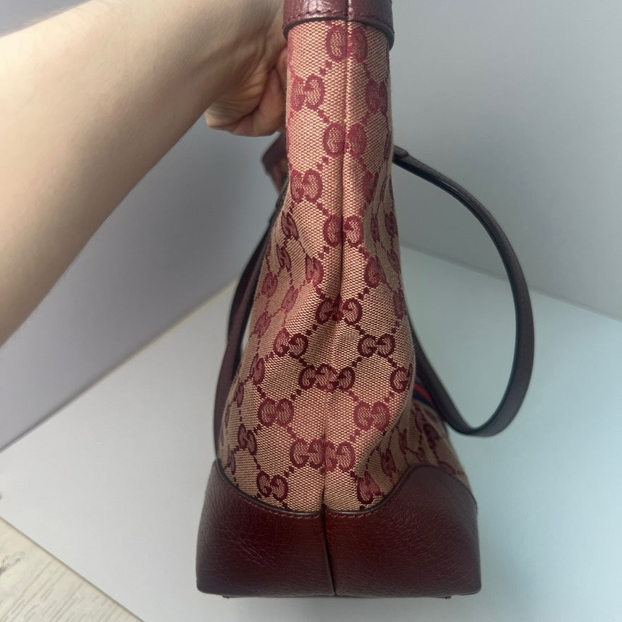 Gucci monogram tote