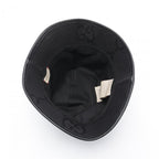 GUCCI Jumbo GG Bucket Hat Black Cotton XXL