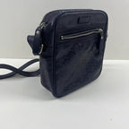 Gucci GG Embossed Black Low Key Camera Bag