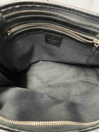 Gucci Clutch JZ35235200 Black Leather Bag