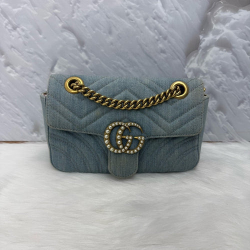 Gucci Marmont Bag Denim