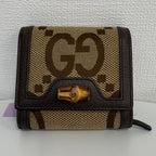 Gucci Jumbo GG Bamboo Wallet FM0047