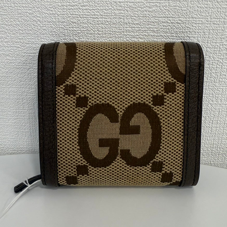 Gucci Jumbo GG Bamboo Wallet FM0047