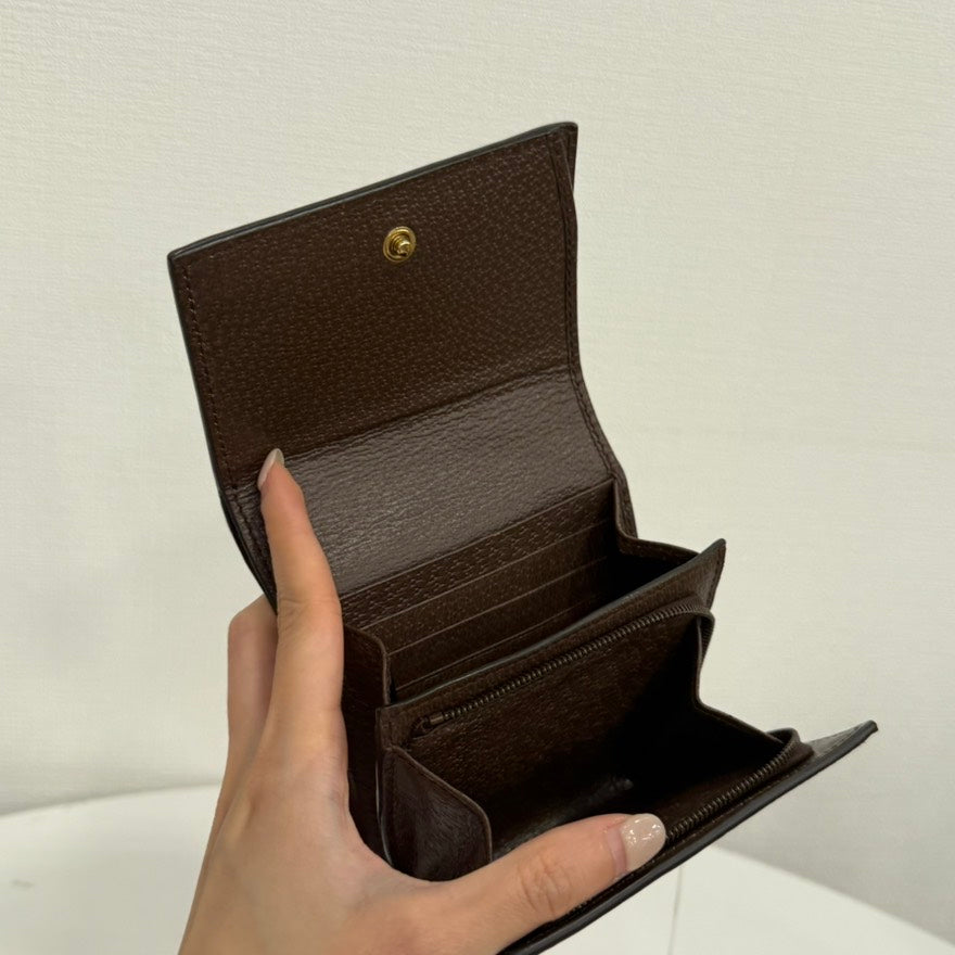 Gucci Jumbo GG Bamboo Wallet FM0047