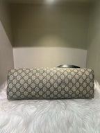 Gucci GG Canvas Beige Shoulder Tote Bag