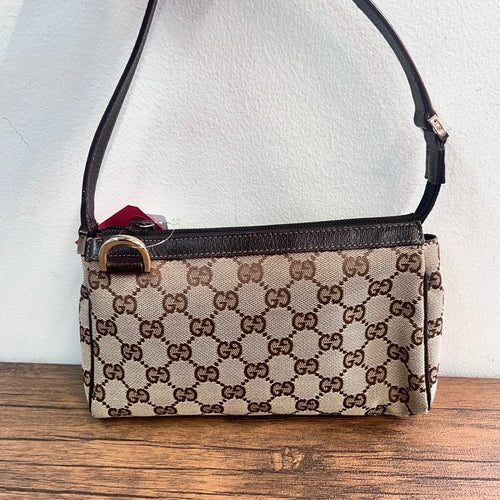 Gucci Canvas&leather Handbag 4823