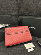 Gucci Red Emily 30 Tassel Chain Shoulder Bag