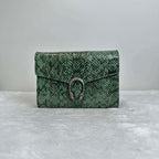 Gucci Dionysus Crystal Snake Embroidery Tricolor Cowhide Shoulder Bag - BJ1101504048