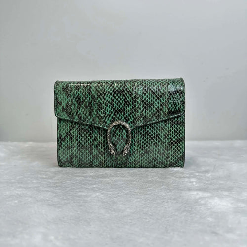 Gucci Dionysus Crystal Snake Embroidery Tricolor Cowhide Shoulder Bag - BJ1101504048