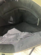 Gucci Black Leather Dome Satchel Bag