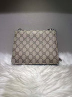 GUCCI Dionysus GG Supreme Beige Mini Bag