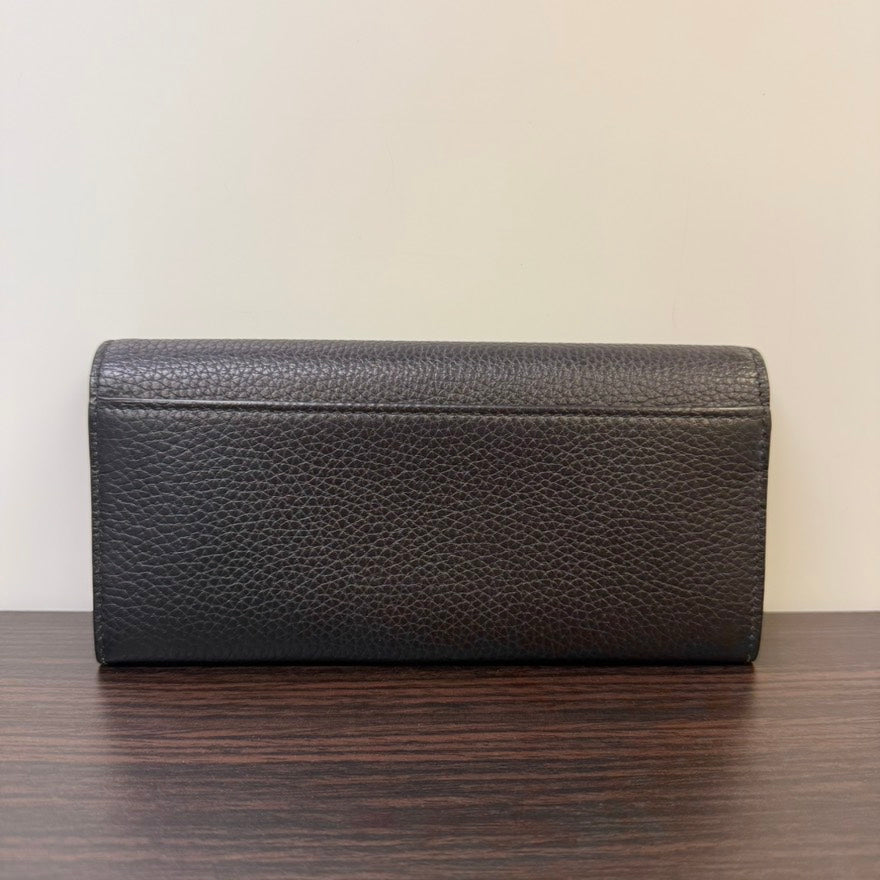 Gucci Leather Long Wallet LB114545