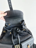 Vintage Gucci Chamois Backpack 30x30x10cm