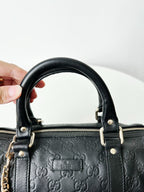 Gucci Boston Bag mini Black 24x13x10cm