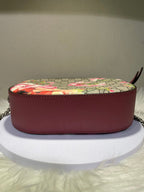 Gucci GG Blooms Pink Canvas Crossbody Bag