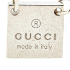 Gucci Logo Plate SV925 Necklace