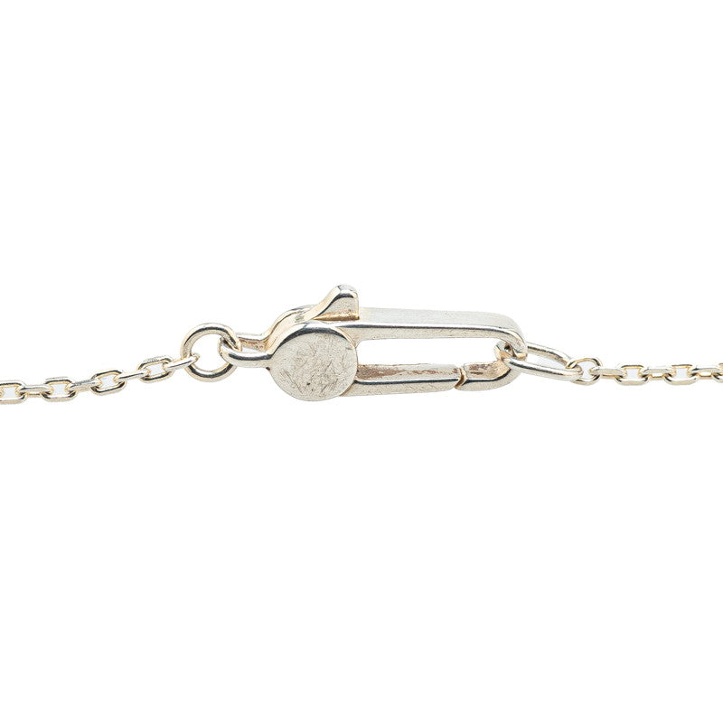 Gucci Logo Plate SV925 Necklace