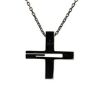 Gucci Cutout G Cross SV925 Necklace
