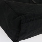 FENDI Zucca Canvas Tote Bag Nylon Blackrd2078