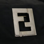 FENDI Zucca Canvas Tote Bag Nylon Blackrd2078