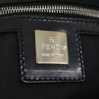 FENDI Zucca Canvas Tote Bag Nylon Blackrd2078