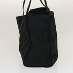 FENDI Zucca Canvas Tote Bag Nylon Blackrd2078
