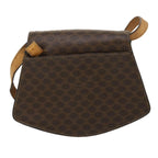 CELINE Macadam Canvas 2Way Shoulder Bag Brown  rd2081
