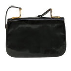CELINE Shoulder Bag Leather Black  rd3015