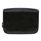 CELINE Horse Carriage Shoulder Bag Leather Black  rd5032