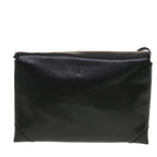CELINE Shoulder Bag Leather Black  rd5145
