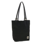 FENDI Zucchino Canvas Tote Bag Black 2415-8BH051-029  rd5147