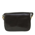 CELINE Horse Carriage Shoulder Bag Leather Brown  rd5687