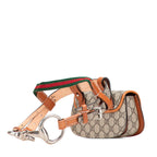Gucci Bamboo 1947 GG Supreme PVC Leather 2way Belt Bag