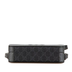 Gucci Cutout Interlocking G PVC Leather Shoulder Bag