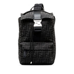 Fendi Canvas Leather Body Bag Backpack