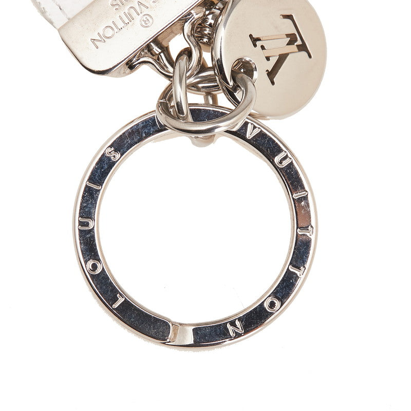 Louis Vuitton Portecle Neo LV Club Taigarama Metal Leather Key Holder