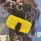 FENDI baguette glitter bag