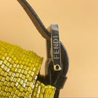 FENDI baguette glitter bag
