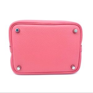 HERMES picotin18 leather bag