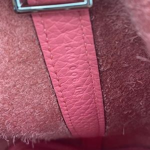 HERMES picotin18 leather bag