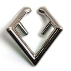 Fendi Brass Crystal First Ear Cuff Earrings