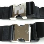 Fendi Shadow Diagonal Belt Bag Black