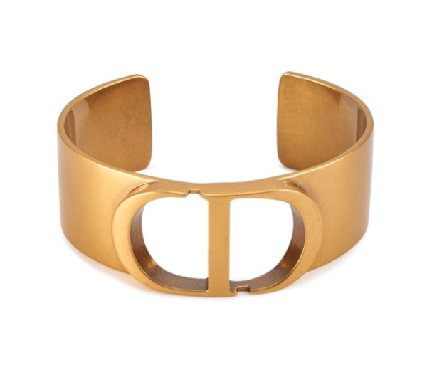 DIOR CUFF BRACELET GOLD