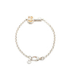 Gucci Double G Key Charm SV925 Bracelet