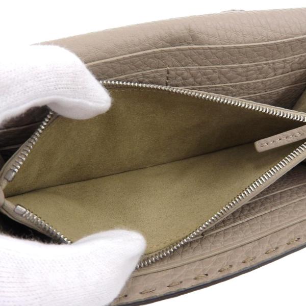 Fendi null Leather Long Wallet 8M0384