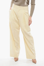 Bottega Veneta Silk Blend Palazzo Pants