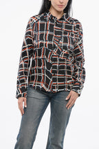 Bottega Veneta Silk Checkered Shirt