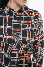 Bottega Veneta Silk Checkered Shirt